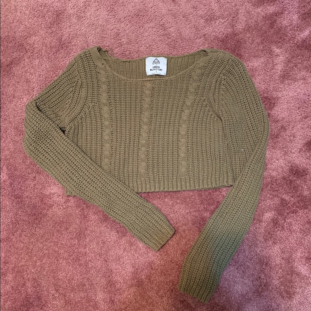 UNIF X UO Cropped Sweater